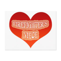 Firefighter's Niece postcards