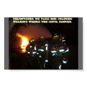 Firefighters posters