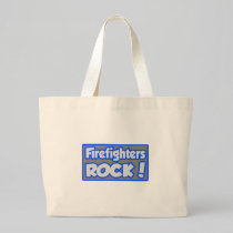 Firefighters Rock! Canvas Bag