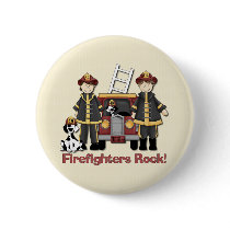 Firefighters Rock buttons by naturetees Firefighters Rock buttons
