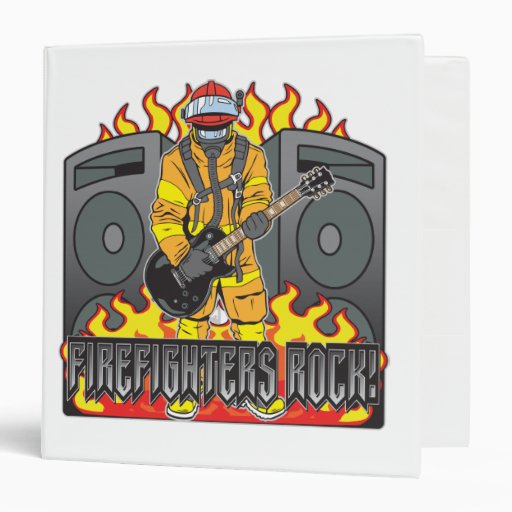 Firefighters Rock Guitar Binder