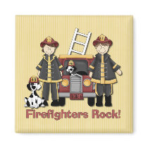 Firefighters Rock magnets by naturetees Firefighters Rock magnets