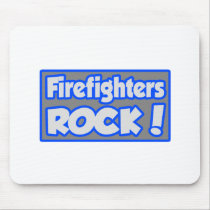 Firefighters Rock! Mousepad