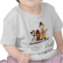 Firefighters Rule Blonde Tshirts