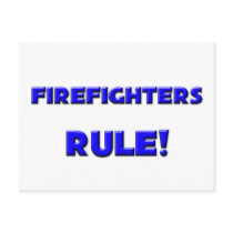 Firefighters Rule! postcards by professions Firefighters Rule! postcards