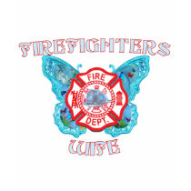 FIREFIGHTERS WIFE-1 t-shirts