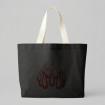 Firefighter's Wife Flames bags