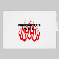 Firefighter's Wife Flames cards