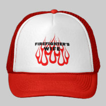 Firefighter's Wife Flames hats