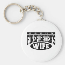 Firefighter's Wife Key Chain
