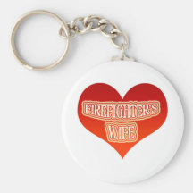 Firefighter's Wife Key Chain