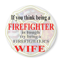 FIREFIGHTERS WIFE- magnets