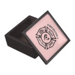 Firefighters Wife Maltese Heart Premium Jewelry Box