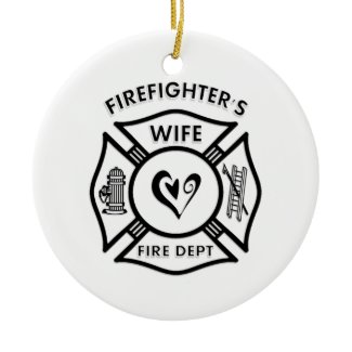 Firefighter's Wife ornament