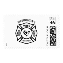 Firefighters Wife Postage