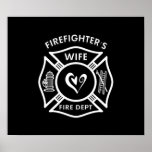 Firefighter's Wife Poster
