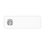 Firefighter's Wife Return Address Label