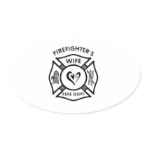 Firefighters Wife Stickers