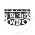Firefighter's Wife stickers by magarmor Firefighter's Wife stickers