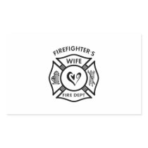 Firefighters Wife Stickers
