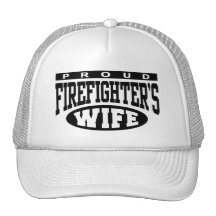 Firefighter's Wife Trucker Hats