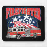 Firefighting Truck Mouse Pads