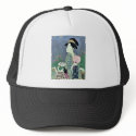 Fireflies by Eishosai Choki, Ukiyoe hats