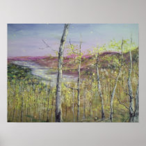 Fireflies Dreaming on Canvas posters