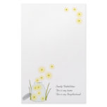 Fireflies Flying Personalized Stationery