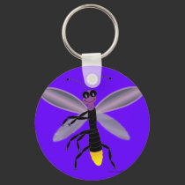 Firefly at Dusk Keychain