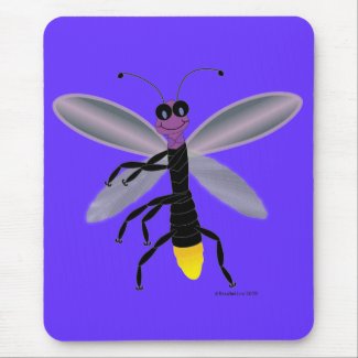 Firefly at Dusk Mousepad mousepad