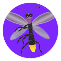 Firefly at Dusk Sticker