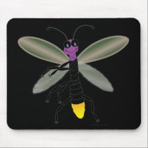 Firefly at Night Mousepad
