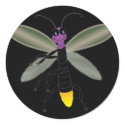 Firefly at Night Sticker