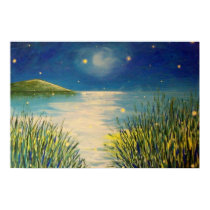 FireFly Breeze Poster Print