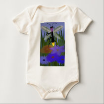 Firefly Dancing on Flowers t-shirts