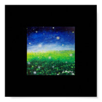 Firefly Fields Poster Print