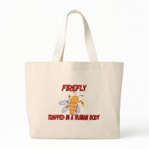 Firefly trapped in a human body bags by AnimalShirts Firefly trapped in a human body bags