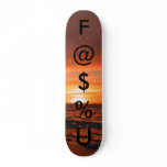 Firefox_wallpaper, F@$%  U Skate Board Deck