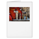 Fireman - An Assortment of Nozzles Greeting Card