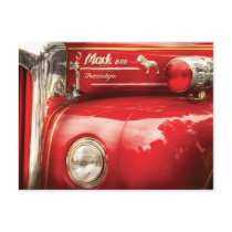 Fireman - An old fire truck postcards by suburbanscenes Fireman - An old fire truck postcards