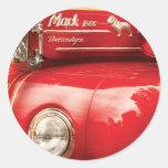 Fireman - An old fire truck Sticker