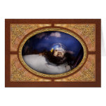 Fireman - Captains hat Greeting Cards
