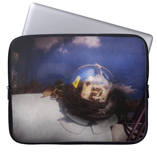 Fireman - Captains hat Laptop Computer Sleeve