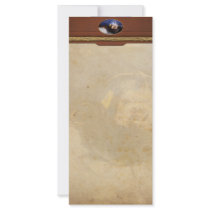 Fireman - Captains hat Rack Card Template