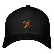 Fireman Embroidered Hat embroidered hats