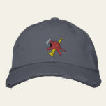 Fireman Embroidered Hat