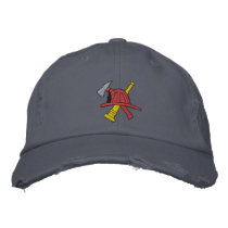 Fireman Embroidered Hat embroidered hats