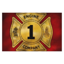 Fireman - Engine Company 1 Stationery Design