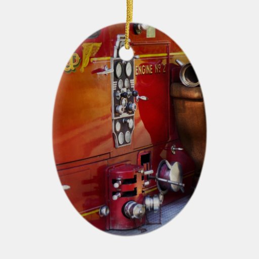 Fireman - Engine no 2  Christmas Ornaments
